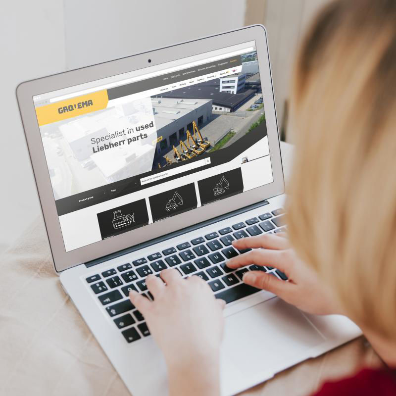 5 functionaliteiten van onze webshop waardoor u sneller de Liebherr onderdelen vindt die u nodig hebt