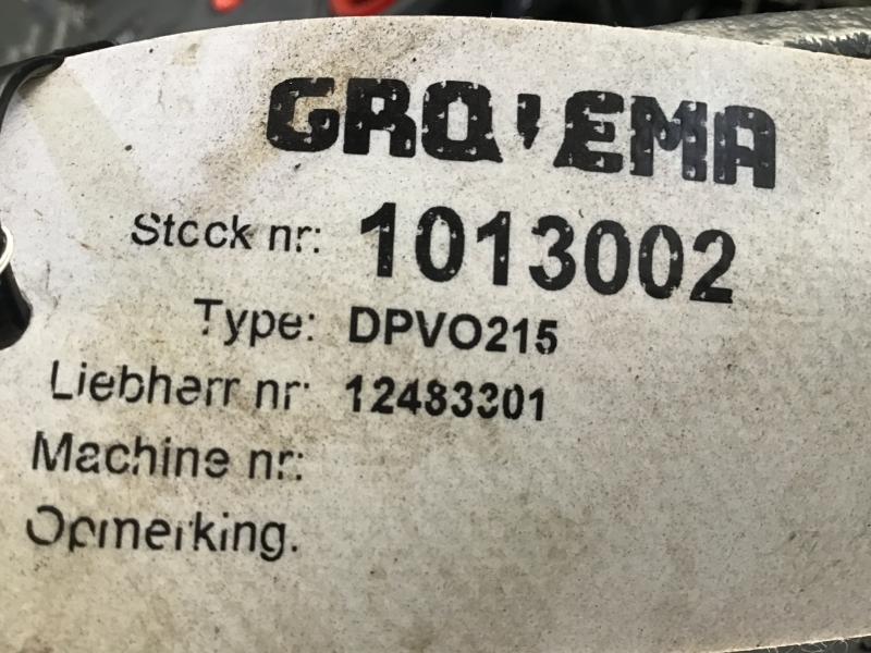 Liebherr DPVO215 - Used Liebherr parts at Grovema