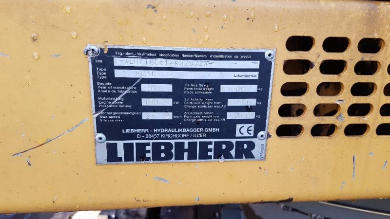 Liebherr A934C Li