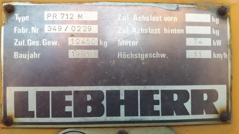 Liebherr PR712 M