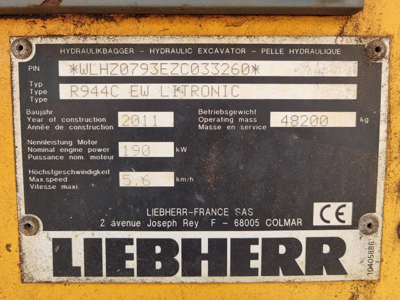 Liebherr R944C EW Litronic
