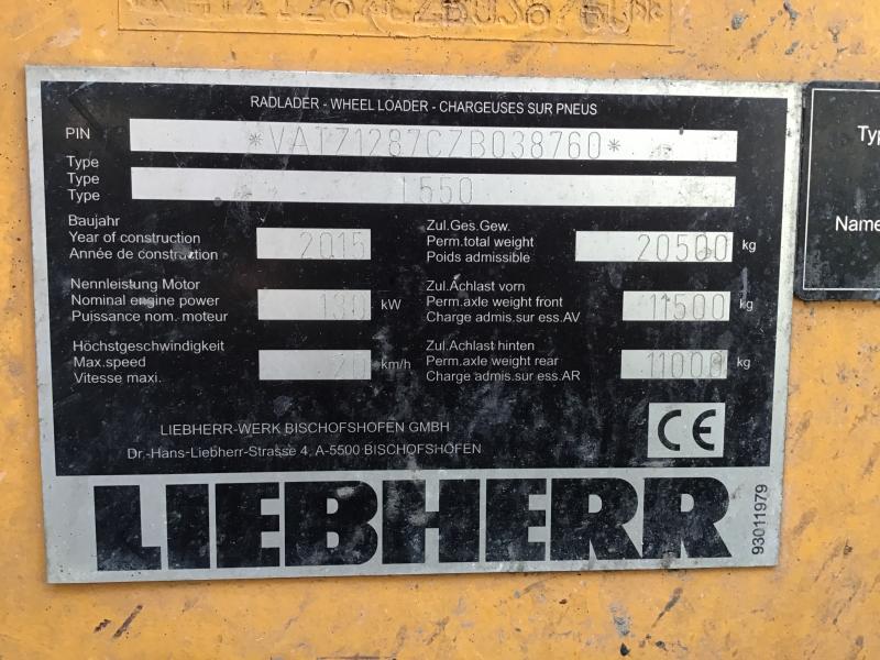 Liebherr L550 - Grovema used Liebherr Machines